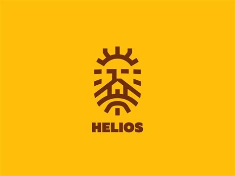 Helios God Logo by Nagual on Dribbble