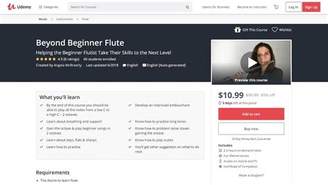 12 Best Flute Lessons for Beginners Review 2022 - CMUSE