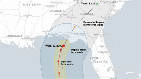 Where Is Hurricane Michael? Tracking the Storm’s Path and Potential Impact - The New York Times