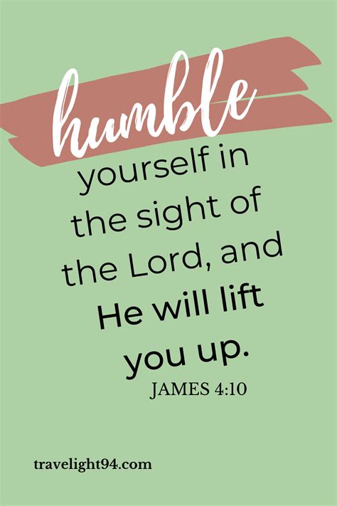 James 4 10 bible verse about humility – Artofit