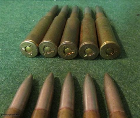 20rds Original WWII Japanese 6.5mm "Arisaka" rifle ammo.