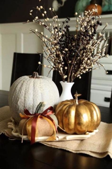 60 Amazing Pumpkin Centerpieces And Glorious Fall Decorating Ideas | Family Holiday