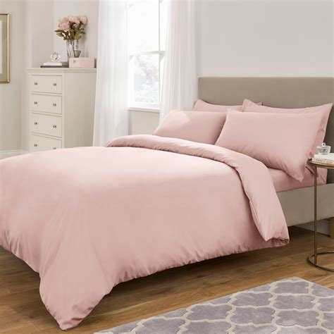 Fogarty Soft Touch Dusky Pink Duvet Cover and Pillowcase Set | Pink duvet cover, Pink duvet ...