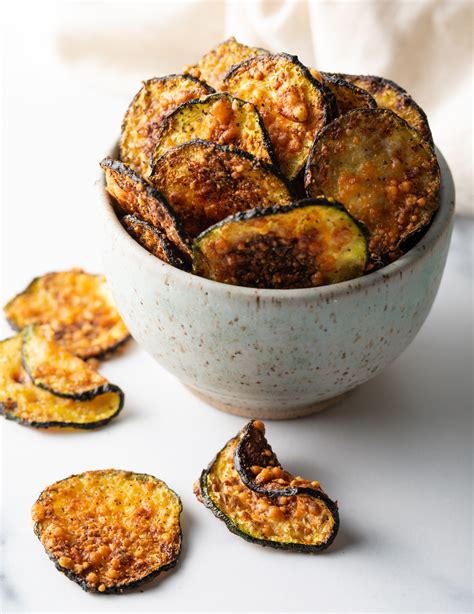 Air Fryer Zucchini Chips Recipe - A Spicy Perspective