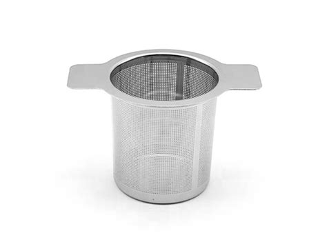 Stainless Steel Tea Cup Infuser - Double Handle - The Tea Hut