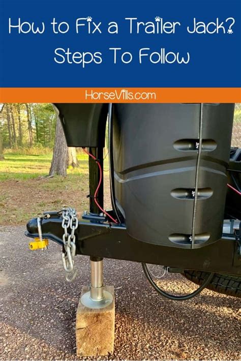 Trailer Jack Repair [3 Simple Steps Guide & Expert Tips]