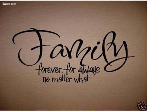 Family Is Forever Quotes Tattoos