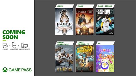 Xbox Game Pass adds Destroy All Humans!, Second Extinction, Fable 3 ...