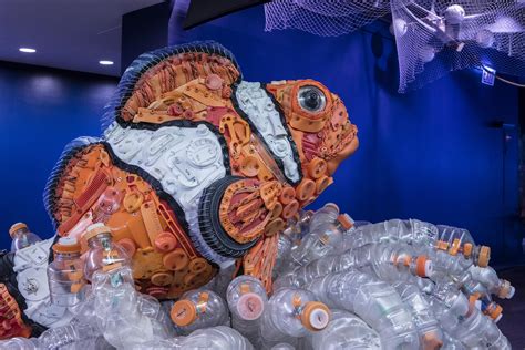 Photos: Shedd Debuts Giant Sea Life Sculptures Made From Ocean Trash | Chicago Tonight | WTTW