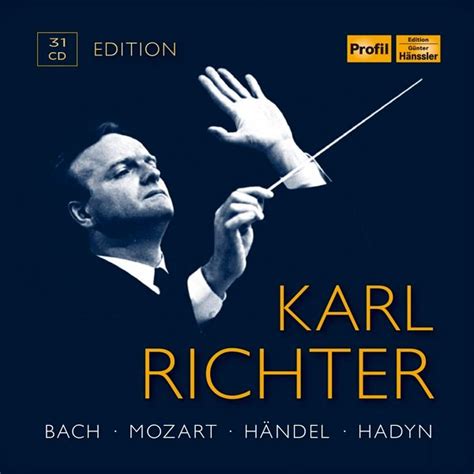 Karl Richter Edition von Karl Richter / Münchener Bach-Chor / + - CD - buecher.de