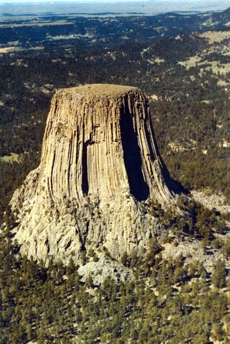 Devils Tower -- what’s on top? | Geology, Metamorphic rocks, Devils tower