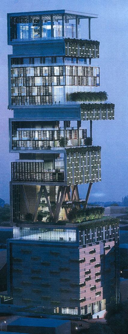 Antilia - One Billion Dollar Home of Mukesh Ambani - Trawel India Mails