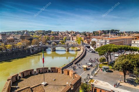 Tiber River Rome, Italy - Stock Photo , #AFF, #Rome, #River, #Tiber, #Photo #AD | Rome, Aerial ...