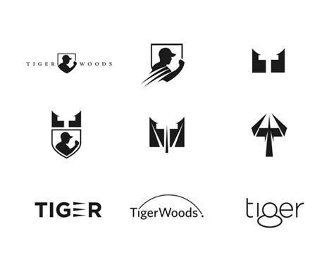 tiger woods on Behance