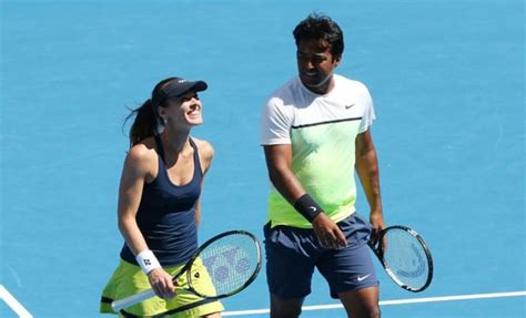 Leander Paes And Martina Hingis Knocked Out Of Wimbledon 2016