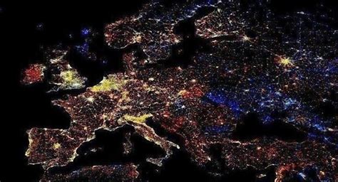 Does a photo show New Year fireworks in Europe from space? Fact Check - ThatsNonsense.com