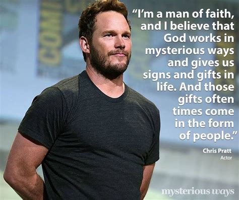 Chris Pratt Wise Words #ChrisPratt #Quotes #MysteriousWays | Chris pratt, Chris pratt christian ...