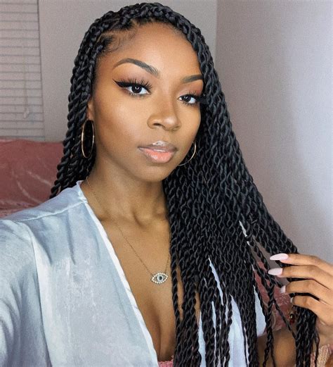 Pin by PNinspo on ʙʀᴀɪᴅᴇᴅ ʜᴀɪʀstyles 21’ | Senegalese twist hairstyles, Twist braid hairstyles ...