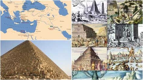 The Seven Wonders of the Ancient World existed simultaneously for fewer than 60 years | The ...