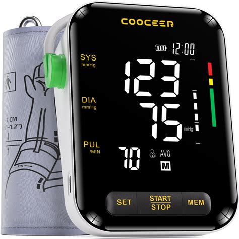 COOCEER Automatic Blood Pressure Monitor: X8 Digital Blood Pressure ...