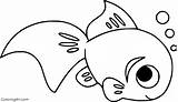 Goldfish Coloring Pages 26 Free Printables  ColoringAll sketch template