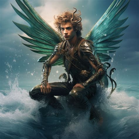 Male fairy at the ocean #1 by KatharinaBrosch on DeviantArt