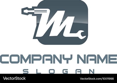 Mechanic logo Royalty Free Vector Image - VectorStock