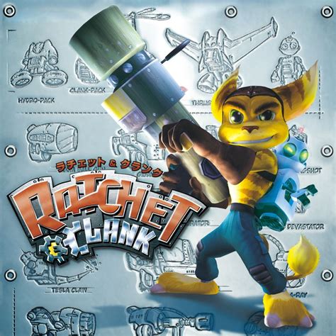 Ratchet & Clank (2002) box cover art - MobyGames