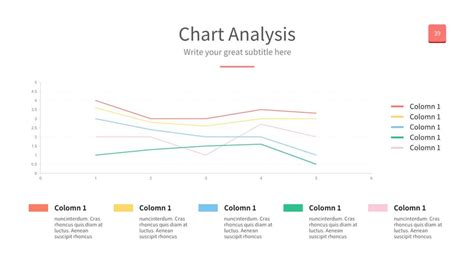 Line Graph With Different Colored Lines Google Slide Theme And ...