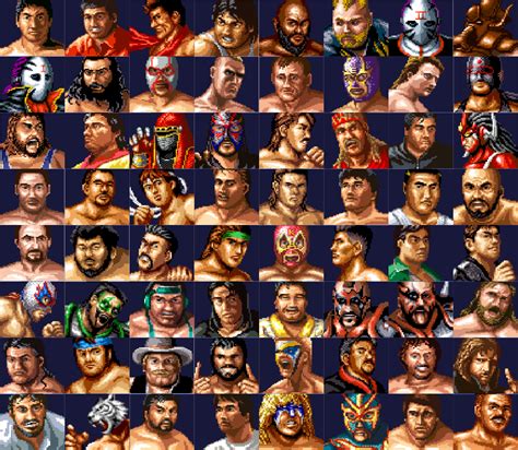 Super Fire Pro Wrestling 3: Final Bout/ET Roster by yoink17 on DeviantArt