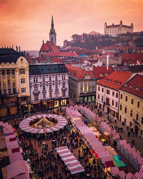 Christmas Market in #Bratislava #travel #thisisSlovakia # ...