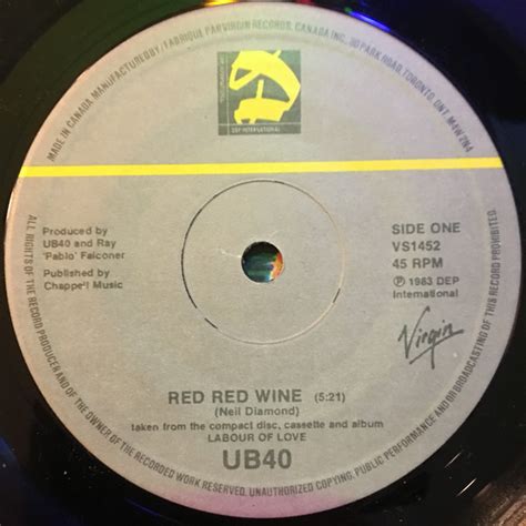 UB40 - Red Red Wine / Cherry Oh Baby | Releases | Discogs