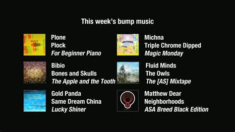 Bump Music March 11 2012 | BumpWorthy.com - adult swim bumps