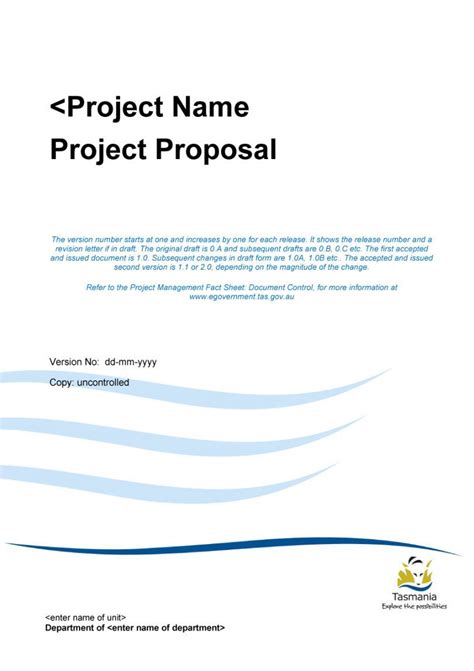 Project Management Proposal Template | Proposal templates, Project ...