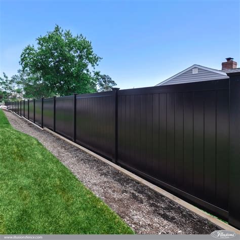 Black Vinyl Fencing • Fence Ideas Site