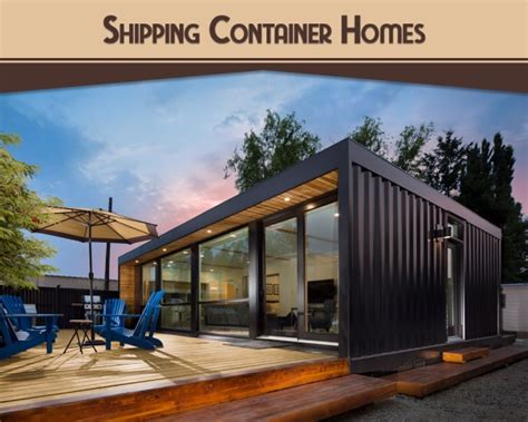 Single Shipping Container Homes