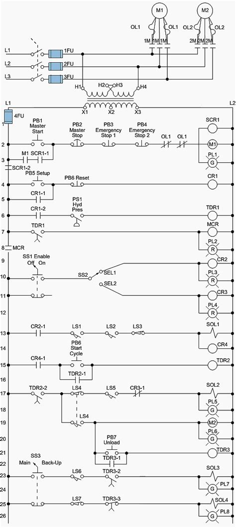 Modernizing Hardwired Relay Logic With PLCs | EEP | Electrical circuit diagram, Electrical ...