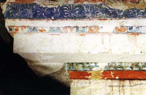 Philip II - Detail of the Painted Top of the Tomb