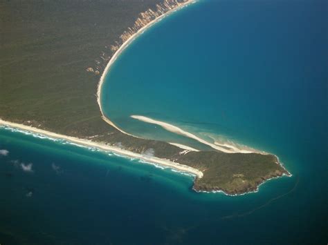 Free Stock photo of Double Island Point Queensland in Aerial View | Photoeverywhere