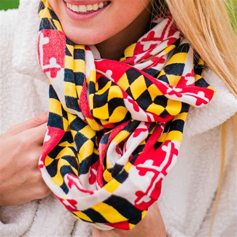 Maryland Flag / Infinity Scarf | Route One Apparel