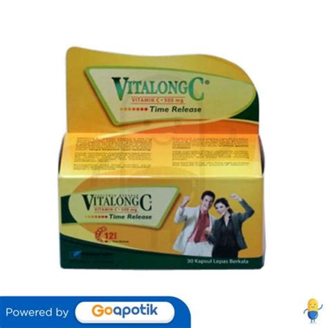 VITALONG C BOX ISI 30 KAPSUL - Kegunaan, Efek Samping, Dosis dan Aturan Pakai