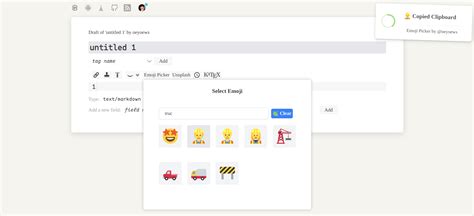 Emoji Picker: Convenient and Efficient Emoji Selector - Plugins - Talk TW