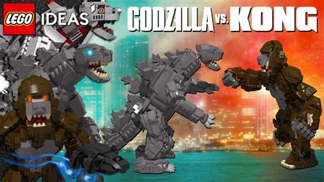 LEGO Godzilla vs. Kong (LEGO Ideas Set) - Support the Project - YouTube