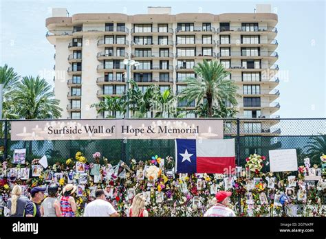 Florida Miami Surfside Champlain Towers South condo condominium building collapse collapsed ...