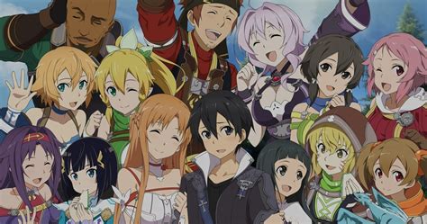 Anime Sword Art Online Characters