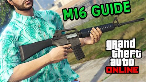 How To Unlock The Service Carbine (M16) in GTA 5 Online - YouTube