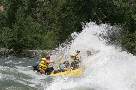 Wenatchee River whitewater rafting in Leavenworth, Washington.