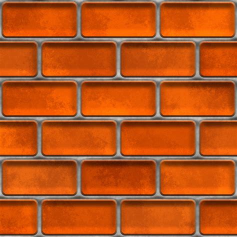 Red Orange Brick Wall Free Stock Photo - Public Domain Pictures