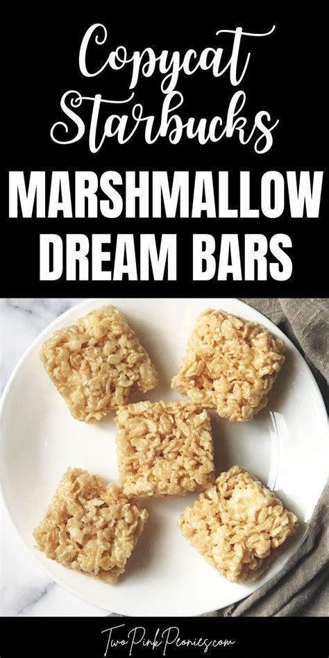 Copycat Starbucks Marshmallow Dream Bars