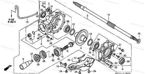 Honda Foreman 500 Parts Diagram